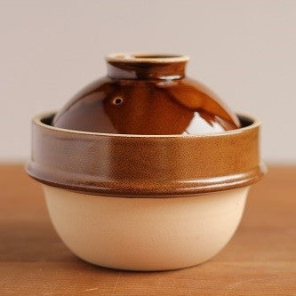 Kamacco Amber Mashiko Ware Rice Pot 5.5” – Ema's Table