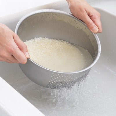 Using Colander For Rice Yoshikawa Rice Colander 21cm – Ema's Table
