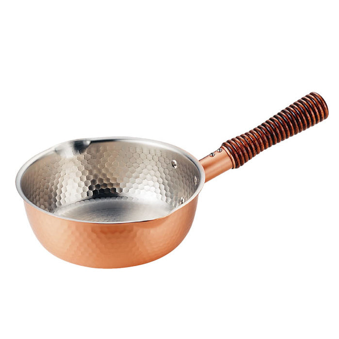 Copper Yukihira Cooking Pot 18 cm & 21 cm Ema's Table