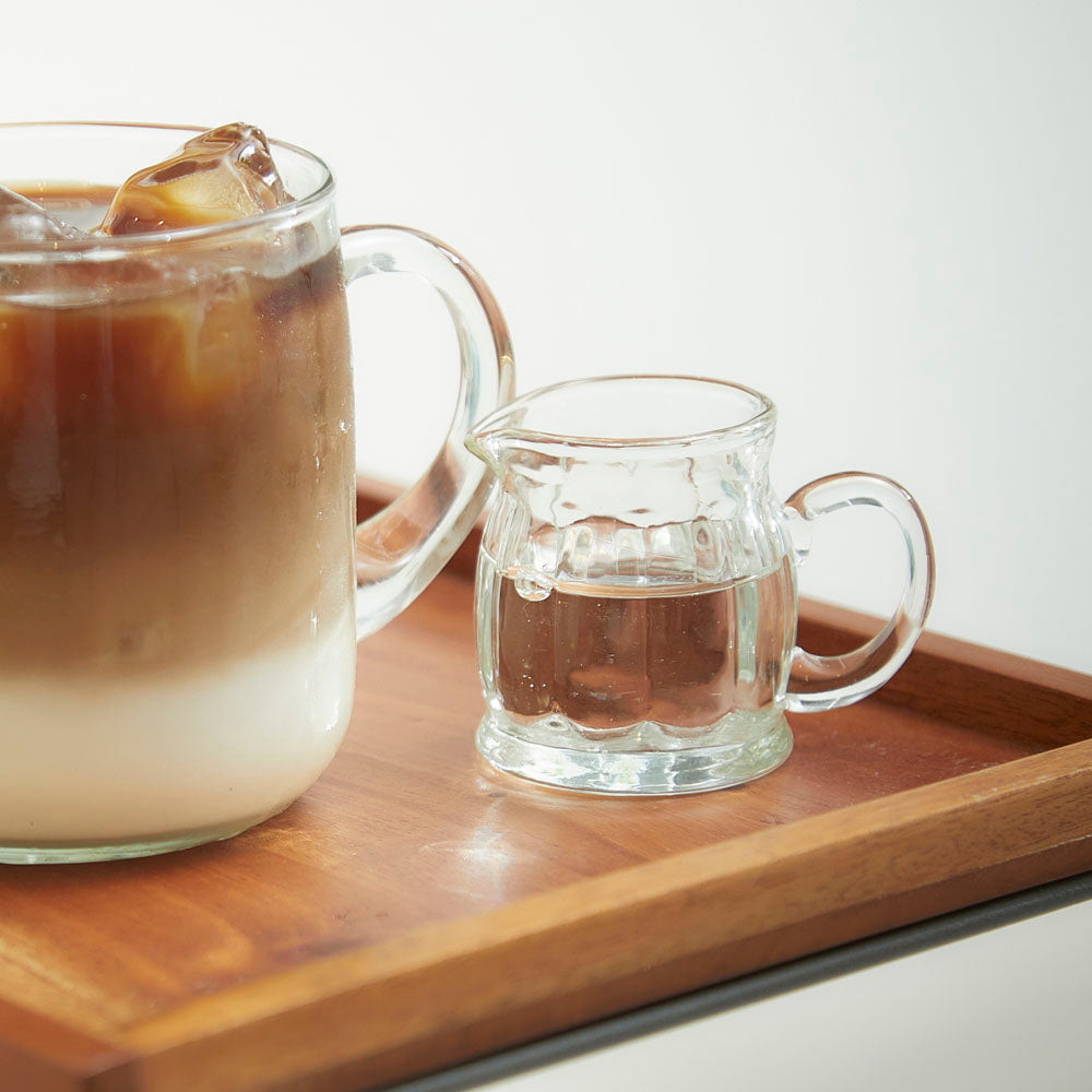 Mini Pitcher Bar Crown Glass Mini Pitcher – Ema's Table